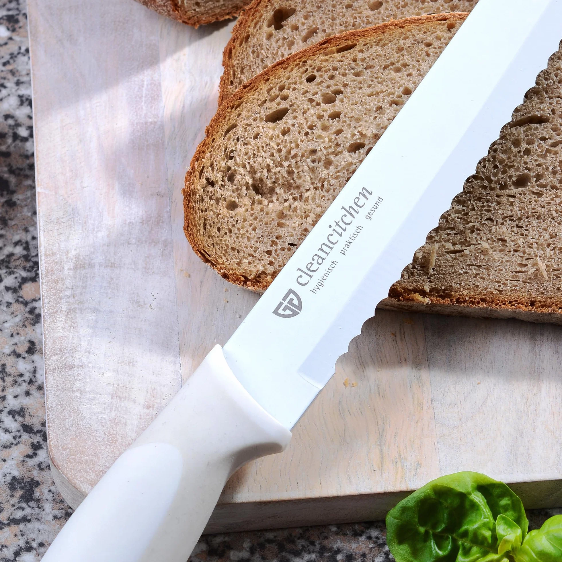 GRÄWE Cleancitchen - Cuchillo de pan (hoja de 20 cm)