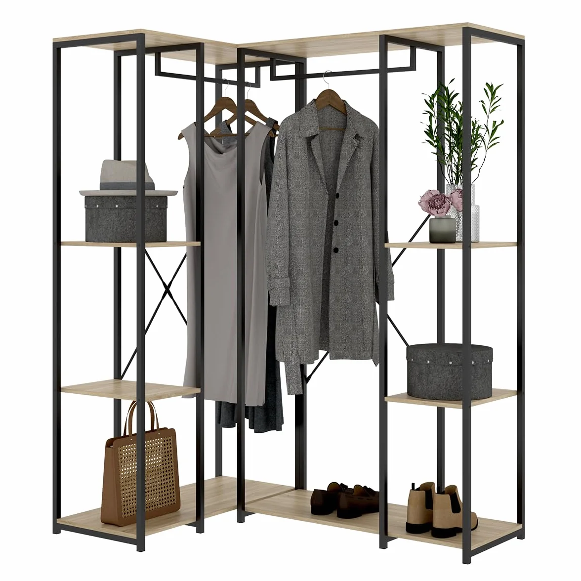 DEKIT Grupo RIMOBEL-Compo VESTIDOR Metal Rincon
