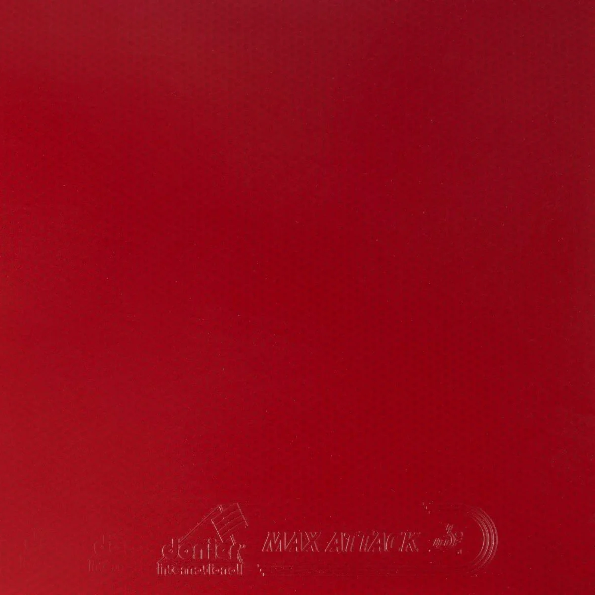 Donier MAX Attack Goma de Ping Pong 2,2 mm Rojo