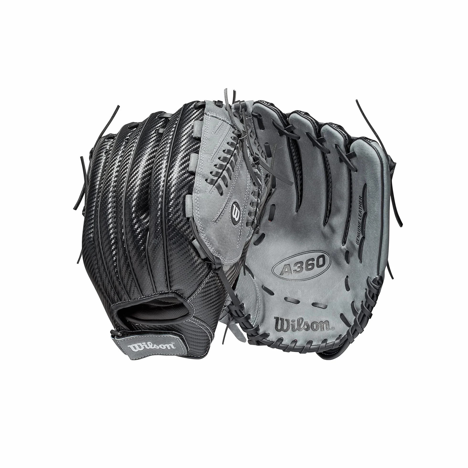 Wilson Guante de béisbol A360 Negro