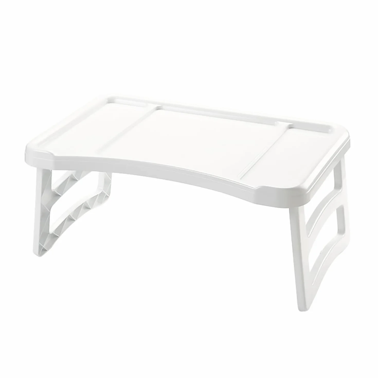 TIENDA EURASIA® Mesa para Cama, Mesa Plegable, Mesa Auxiliar Cama de Plastico, Bandeja de Cama de Tamaño 51 x 33 x 23,5 cm