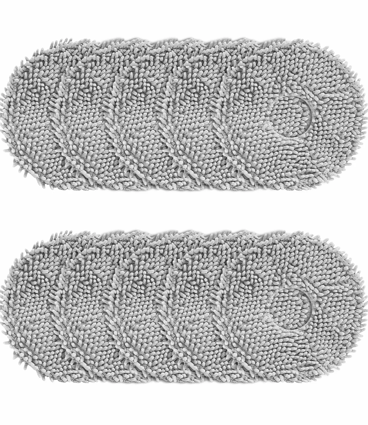 10 Paños de Repuesto para Dreame L10s Ultra/L10 Ultra/L20 Ultra/L10s Pro Ultra Heat/L10s Pro Gen 2/D10 Plus Gen 2/L40 ultra/X40 Ultra Complete/Xiaomi X20+, para Ecovacs Deebot T30 Pro Omni