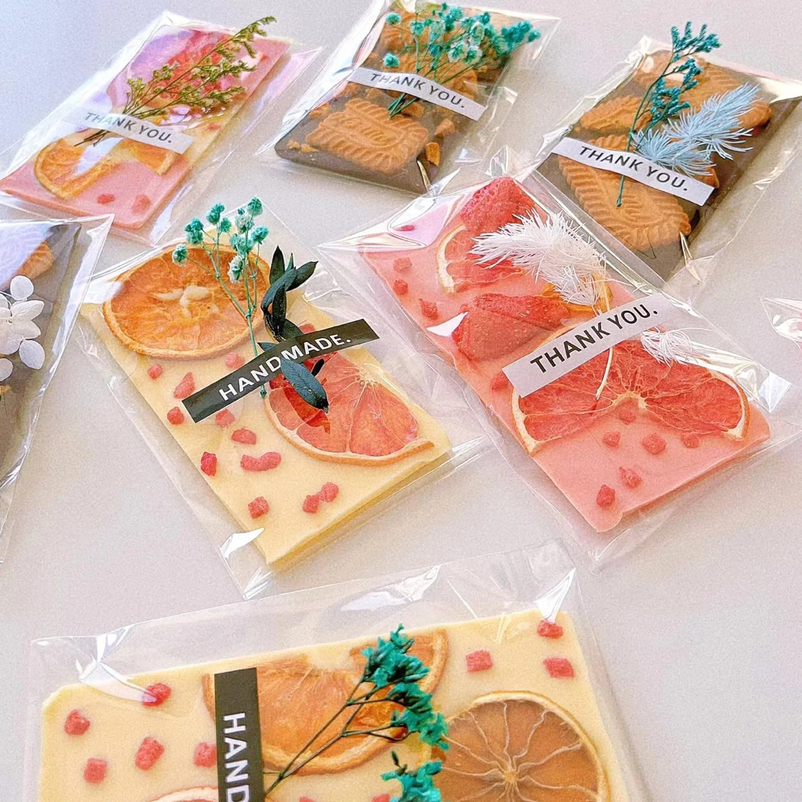 Zydiwo 200pcs Bolsas de Celofán Transparentes OPP Bolsa Autoadhesiva Bolsa Plastico de Regalo Bolsa Embalaje Transparente para Galletas Dulces Chocolate Caramelo Bocadillos (5 * 14cm)