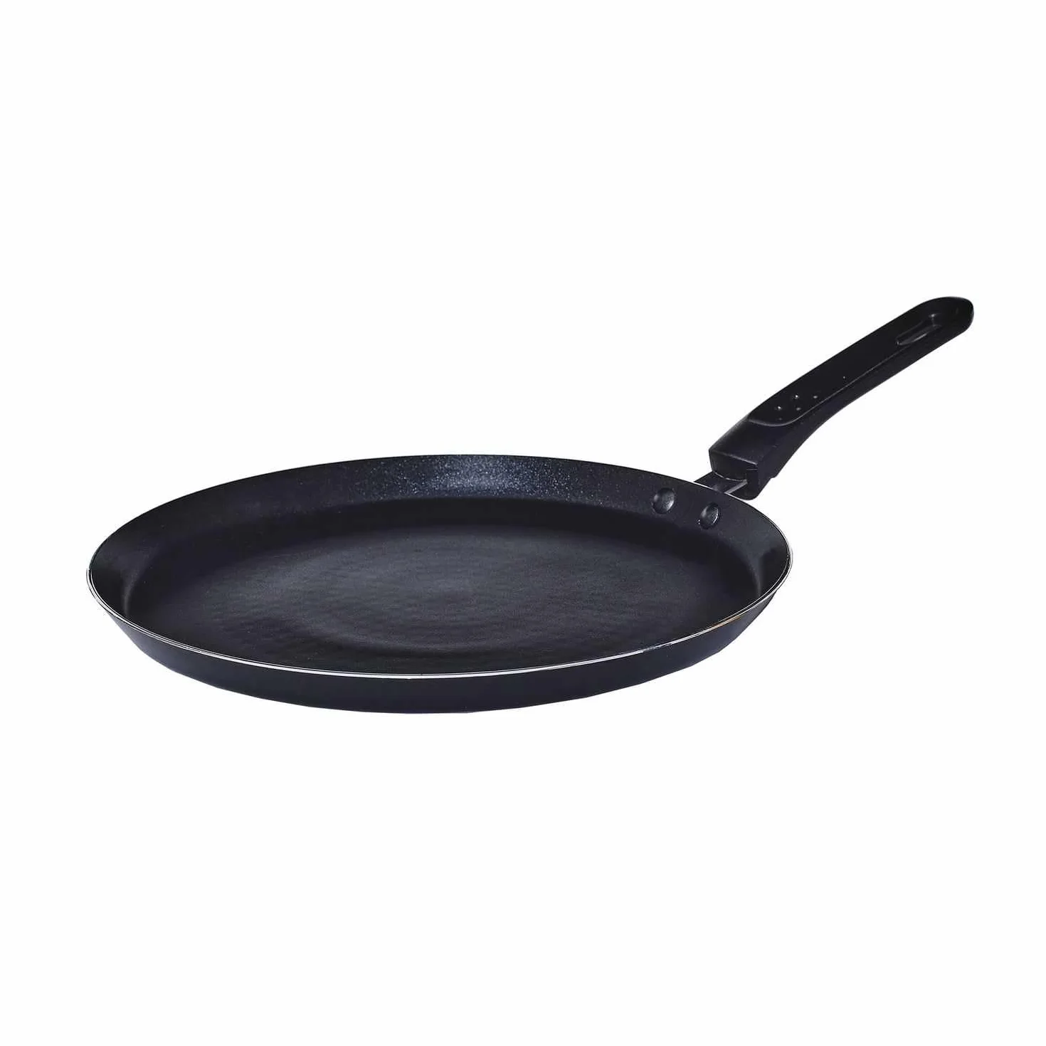 Lily cook - KC2611 Sartén para Crepes Ø28 cm de Aluminio - Diseñada para Crepes, Pancakes y Tortillas - Revestimiento Antiadherente - Fácil Limpieza - Diseño Moderno - Color Negro