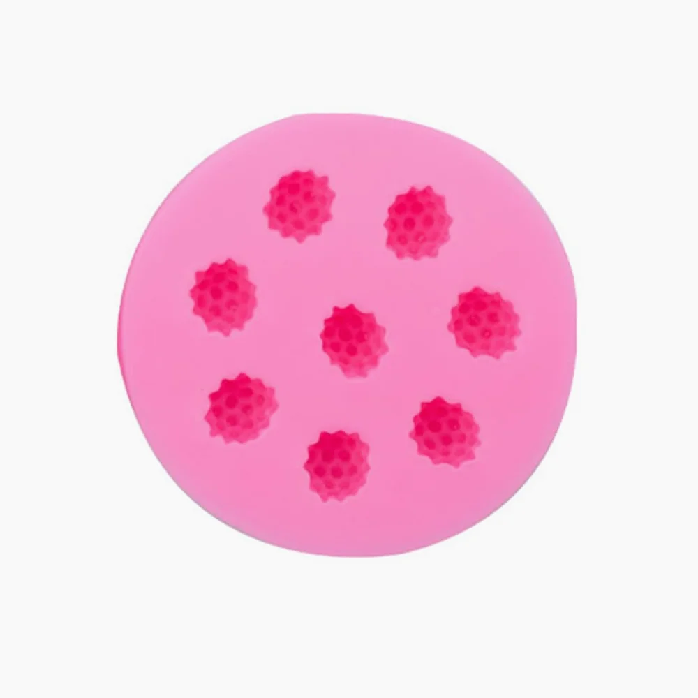 Juego de 10 moldes de silicona para chocolate, portátiles, de repuesto, con forma de fruta, para pasteles, galletas, pastelería, hogar, panadería, frambuesa