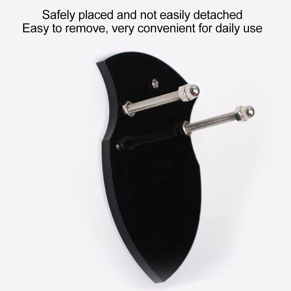 Kiuiom Colgador para Espadas de Pared, Soporte para Hachas, Exhibición Vertical