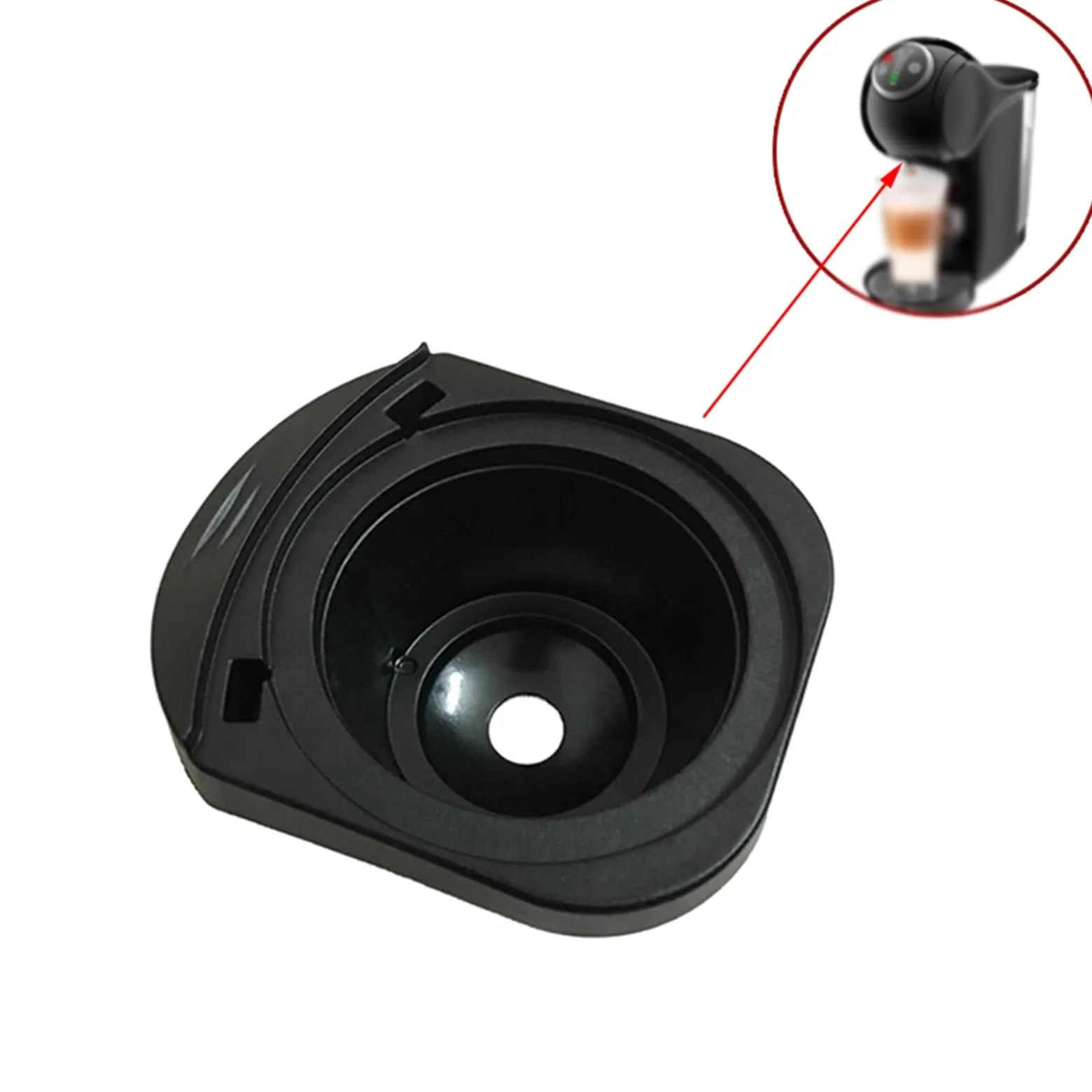 Pieza de repuesto for portacápsulas compatible con Dolce Gusto Genio S Plus, EDG225 EDG315 EDG426