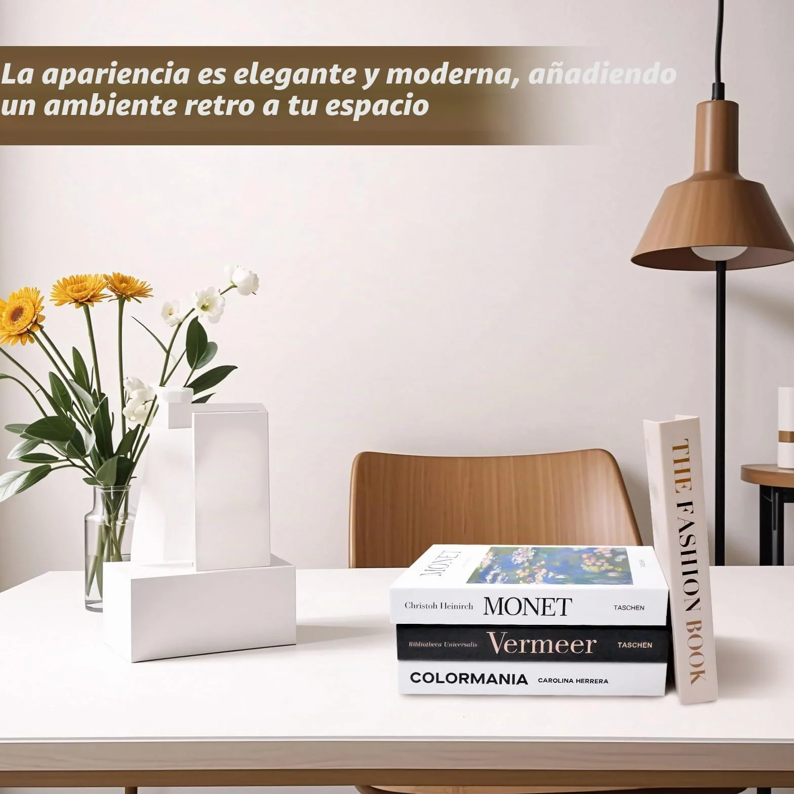 Zatixbu 4 Piezas Libros Falsos Decorativos, Moda Libros de Imitación Plegables Fácil de Montar, Libros Artísticos Modernos para Decoración de Hogar Estantería y Mesa de Centro