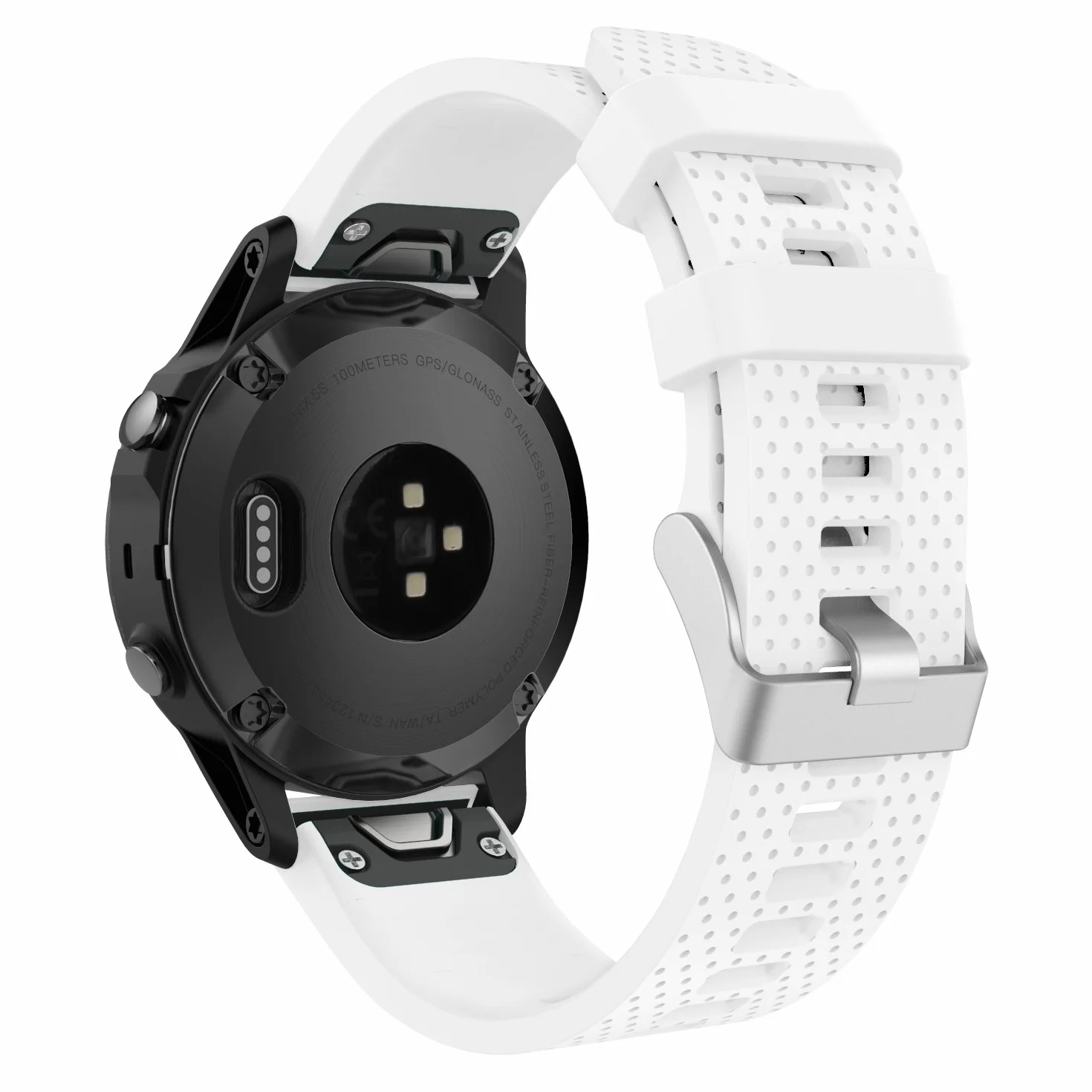 MoKo Correa de Reloj Compatible con Garmin Fenix 7S 20mm Quick Fit Pulsera Deportiva Silicona