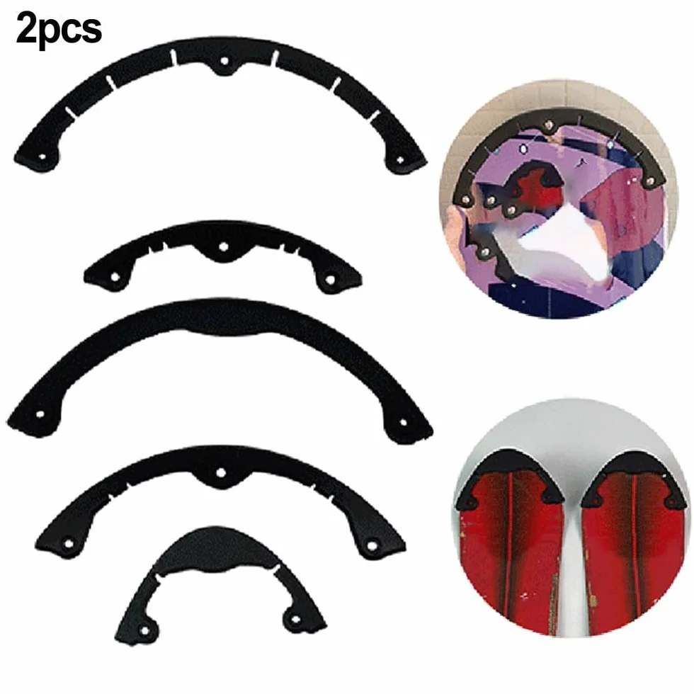 FACAIIO Protector de nariz para tabla de snowboard, tira anticolisión, paquete de 2