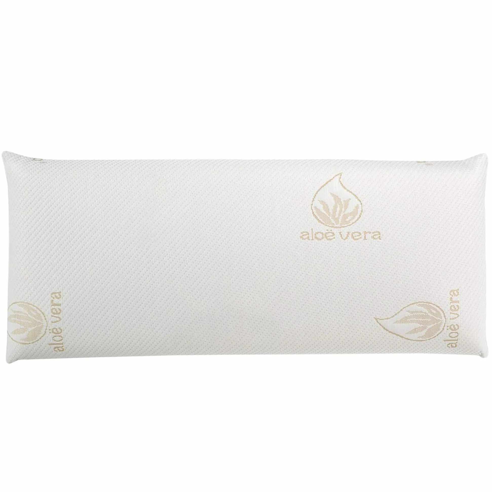 various Almohada Viscoelástica 100% Núcleo Viscoelástico, Funda de Aloe Vera, Anticácaros Antibacterias, Termorregulable y Ergonómica, Libera Presión Cervical, Fabricada en España Visco 150cm