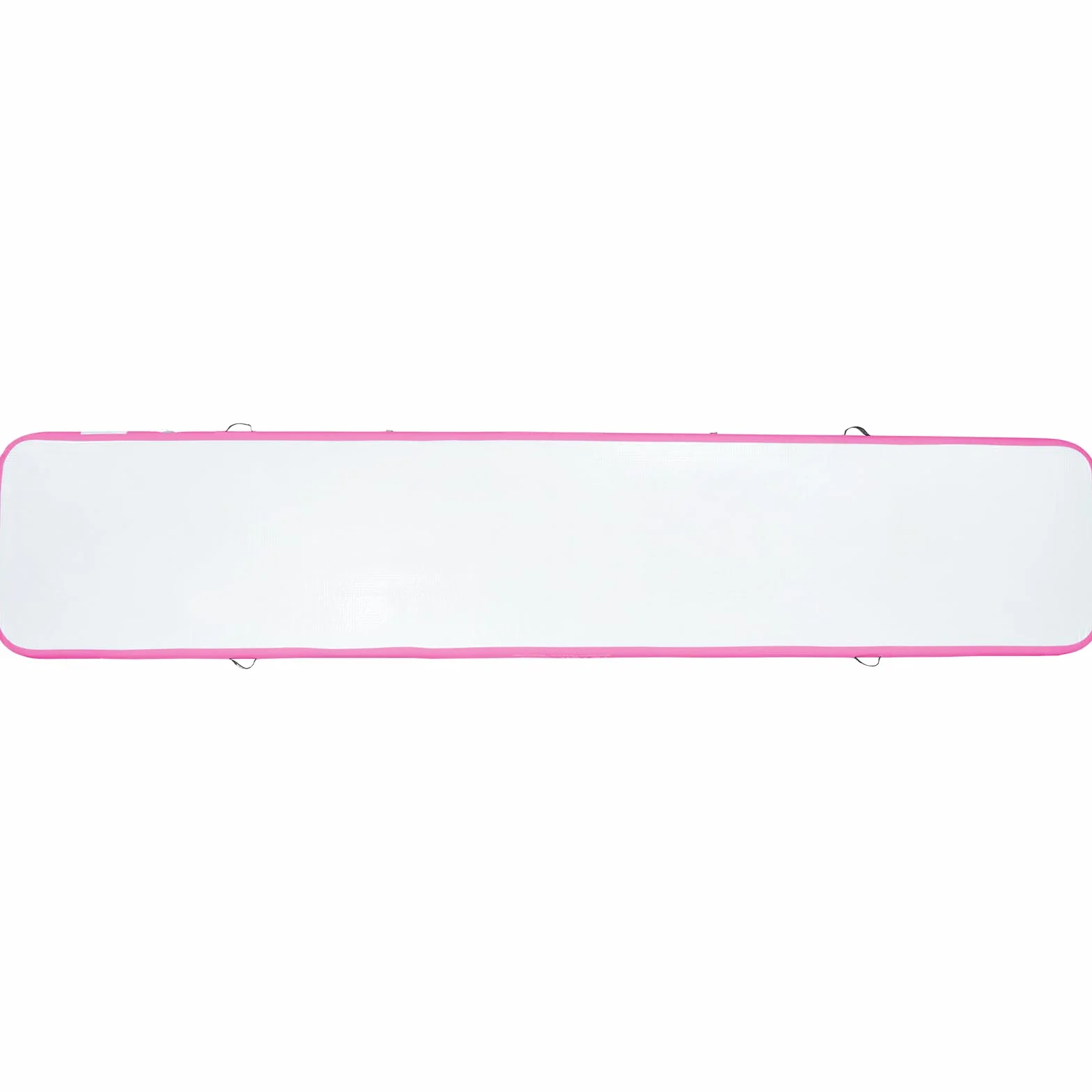 VEVOR Colchoneta Inflable de Gimnasia 10 cm Grosor, Pista de Acrobacia con Bomba Eléctrica, 5 m, Rosa