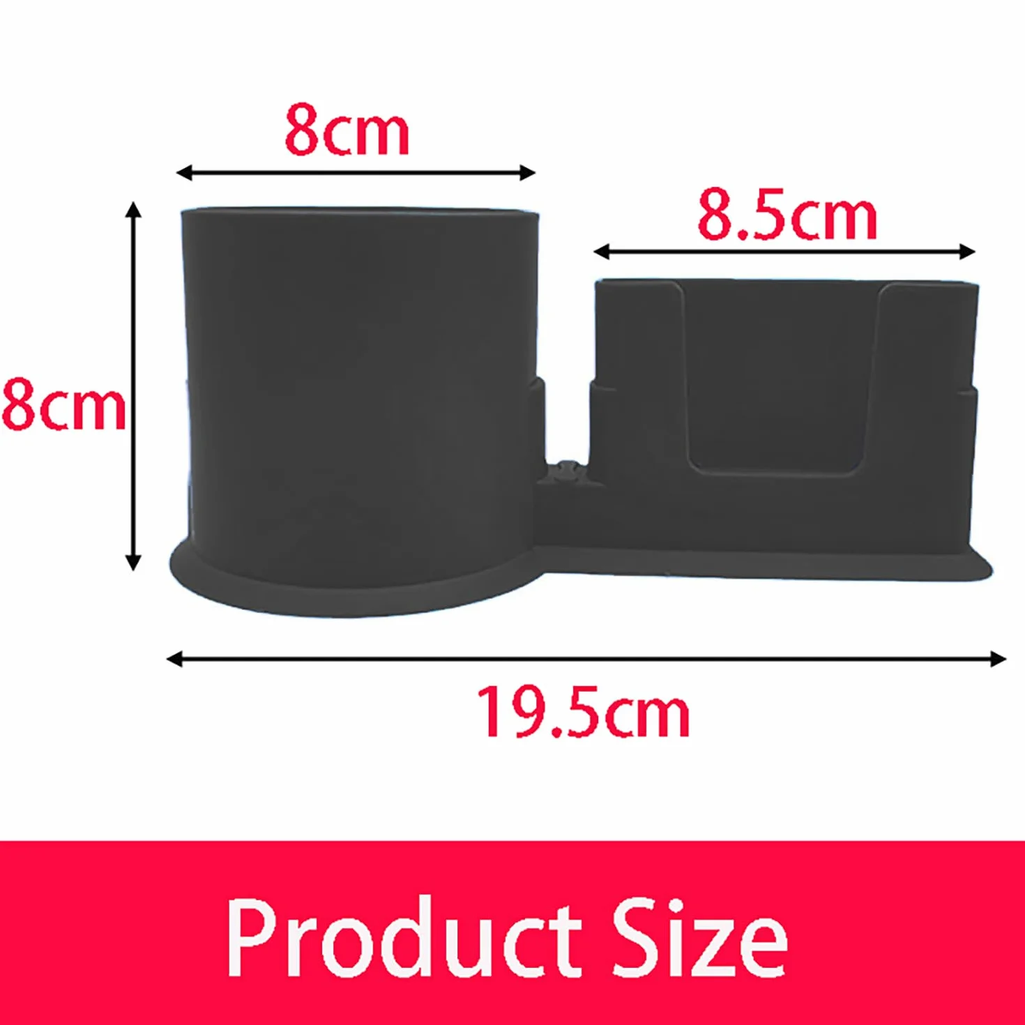 Soporte para Teléfono Móvil para Tabla de Surf Kayak - Negro, Accesorio Pequeño de Almacenamiento para Paddleboard