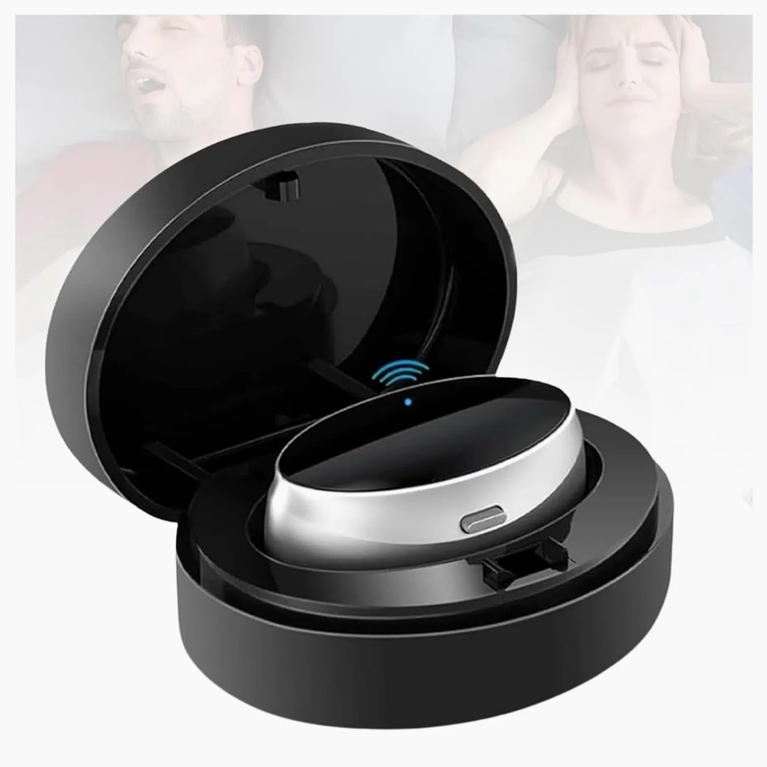 Genérico Pulsera Inteligente antironquidos Z3 Pro, solución con microestimulación de 3 velocidades, Pulsera cómoda de Ayuda for Dormir for Adultos y niños