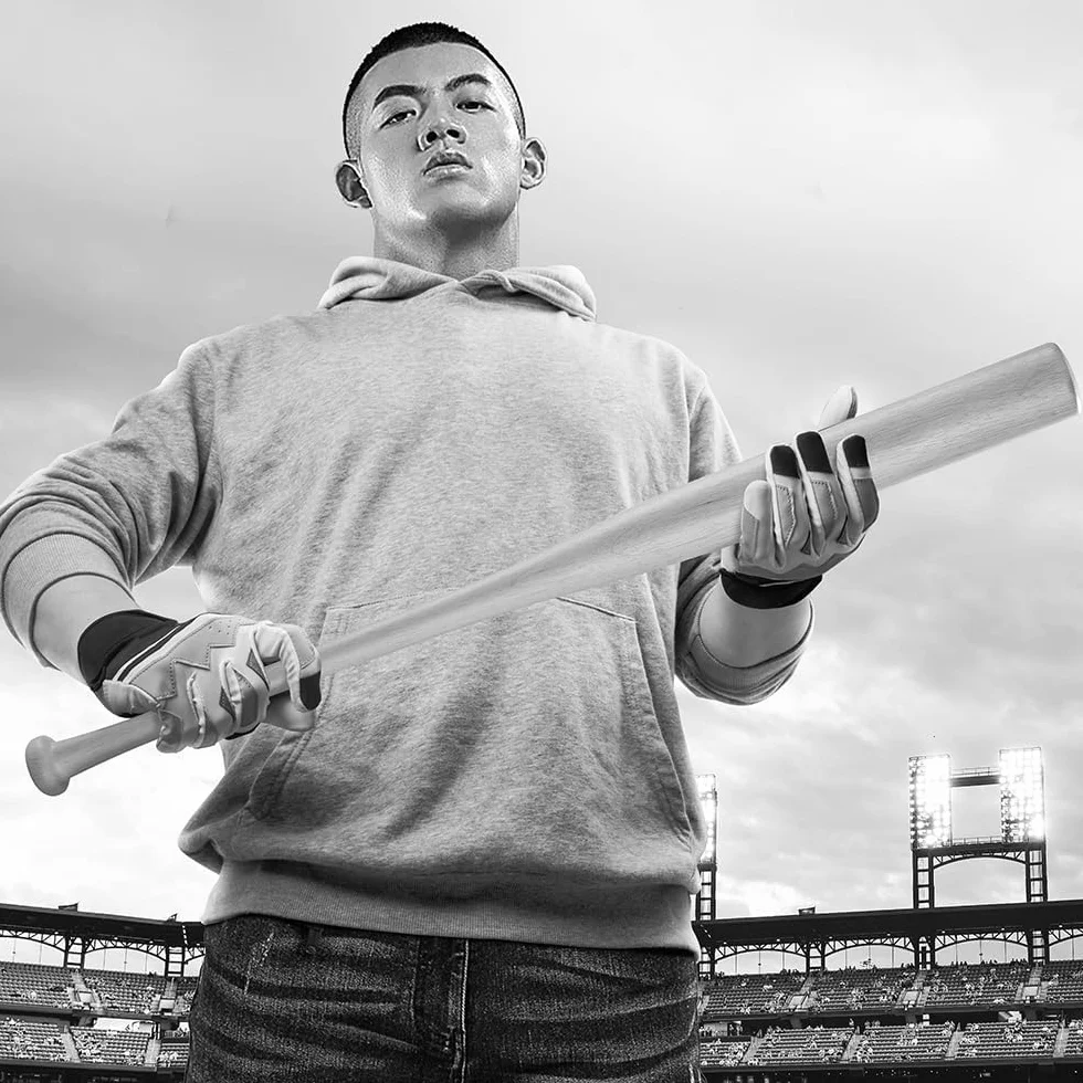 Bate de Béisbol de Madera Maciza 75cm, Resistente, Seguro, para Entrenamiento y Juego al Aire Libre