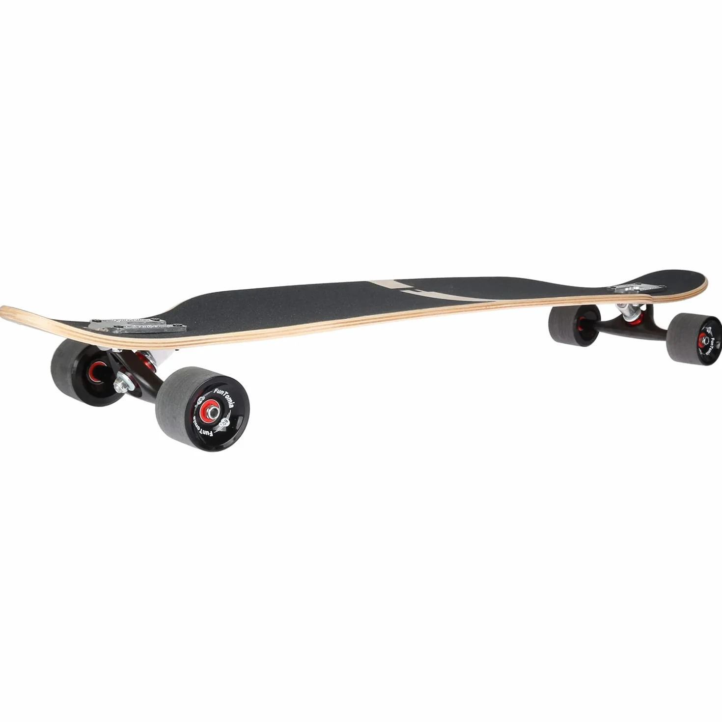 FunTomia Longboard Drop Through Cruiser 3 niveles Flex Mach1 Speed Rodamientos T-Tool