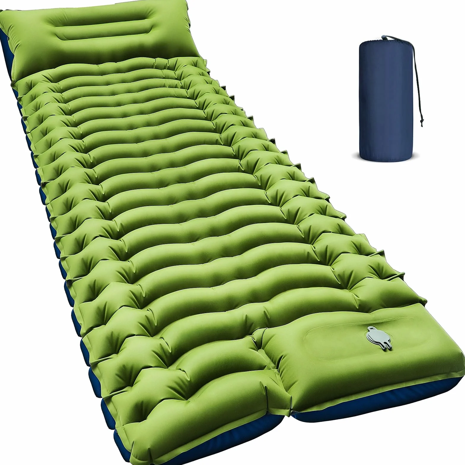 Colchoneta Camping Ultraligera Hinchable Portátil para Acampar
