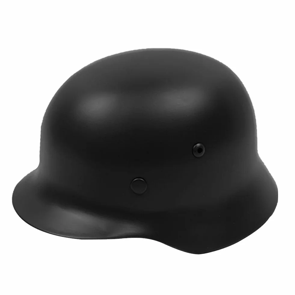 Casco alemán de Acero M35 de la Segunda Guerra Mundial con Forro de Cuero for Paintball y Airsoft