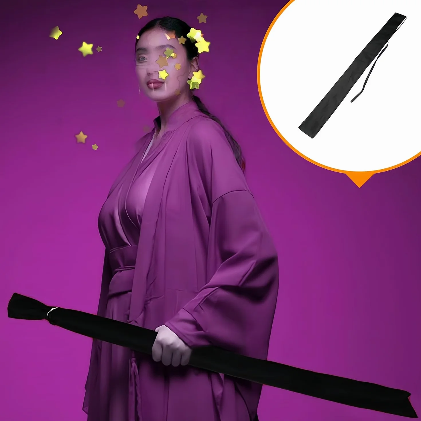 Bolsa De Almacenamiento para Espadas Funda Japonesa Wakizashi Samurái