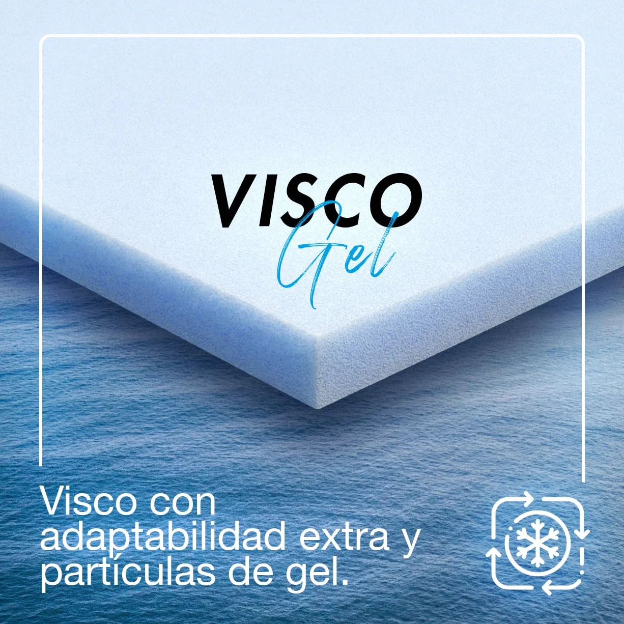 Kuo Dream Topper Visco | Sobrecolchón Viscoelástico | Grosor 4 cm | Mejora tu Calidad de sueño | 135 x 200 cm