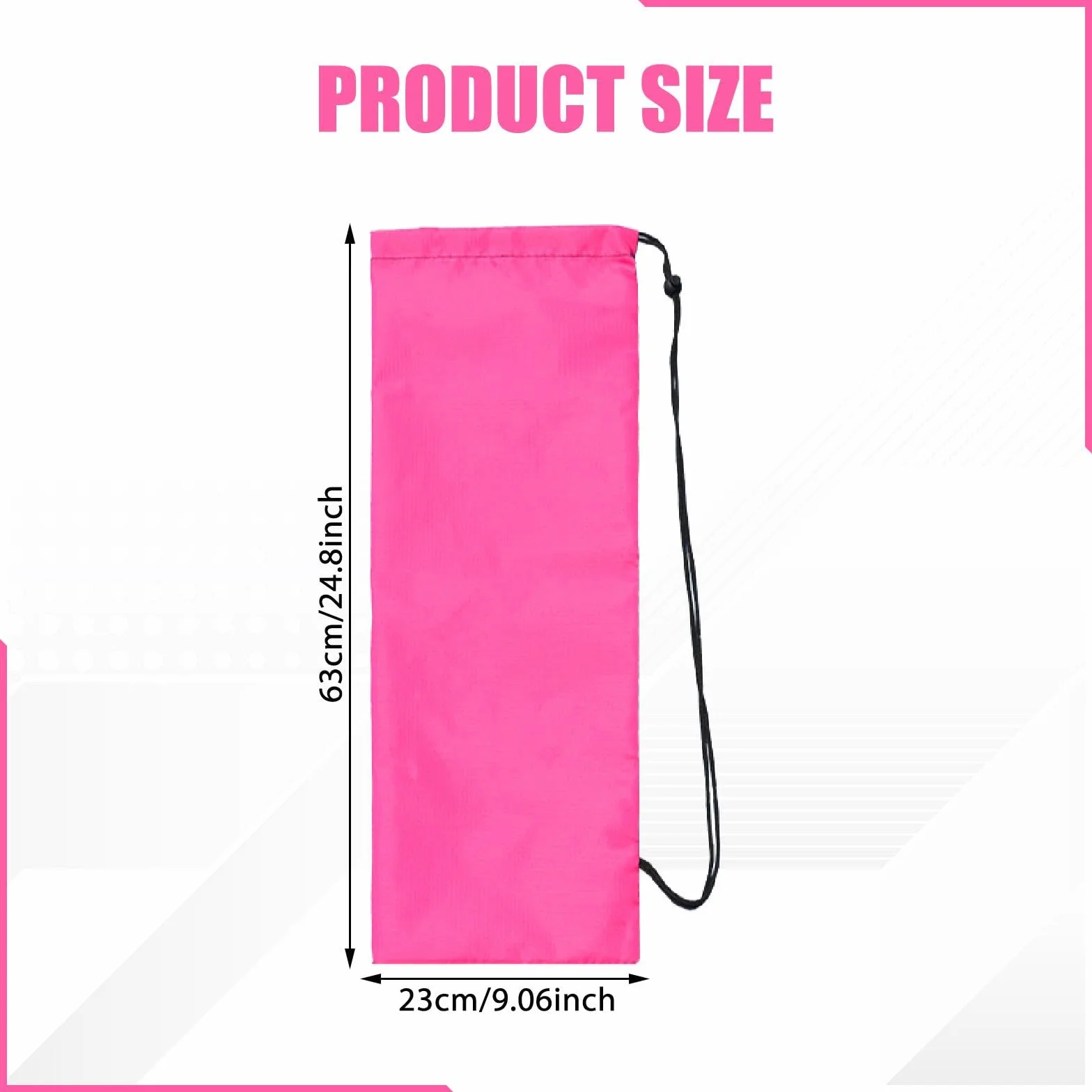 Bolsa para Raquetas de Bádminton con Cordón Ajustable, Porta Raquetas de Tenis