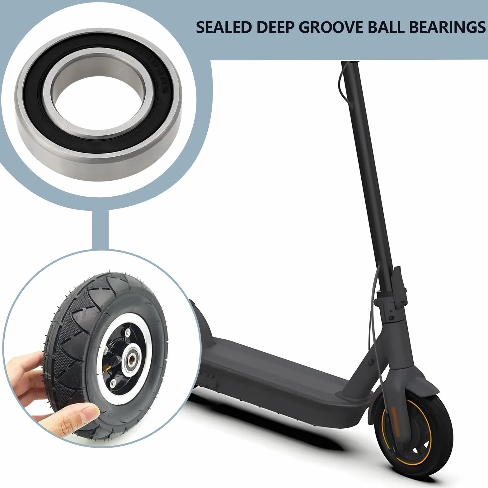 Rodamientos de Bolas 61904 6904-2RS 20mmx37mmx9mm para Bicicletas Scooters