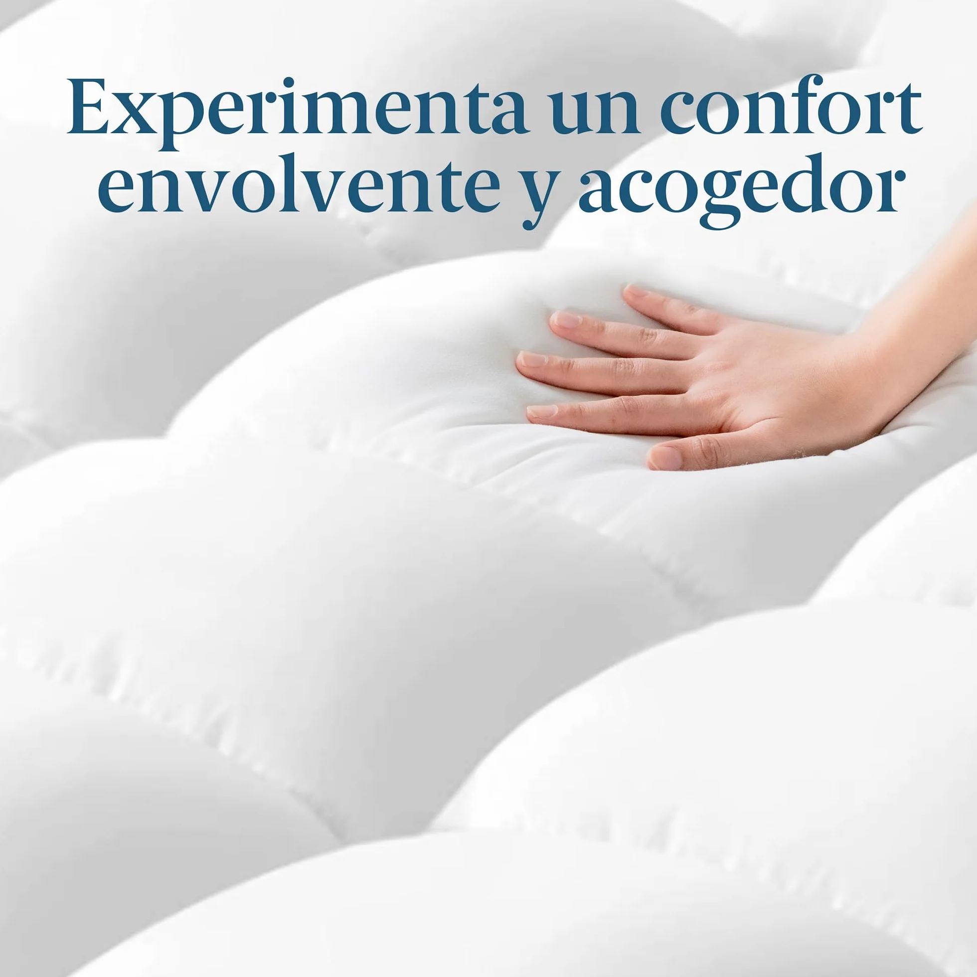 Zinus Topper 90x190 cm – Grosor de 10 cm – Sobrecolchón de Espuma con ventilación refrescante – Firmeza Media – Funda Suave y Transpirable – Certificado Oeko-Tex