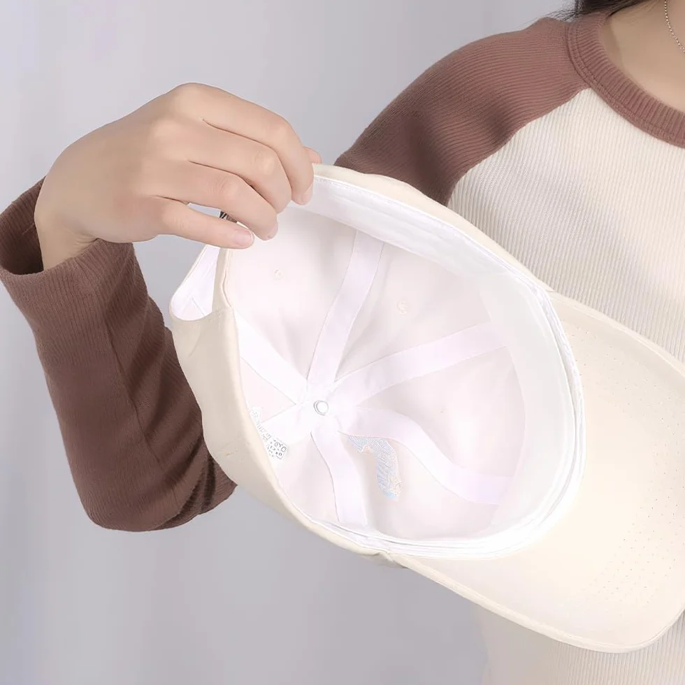 DONGKER Forro para gorro, 100 unidades, almohadillas absorbentes para el sudor