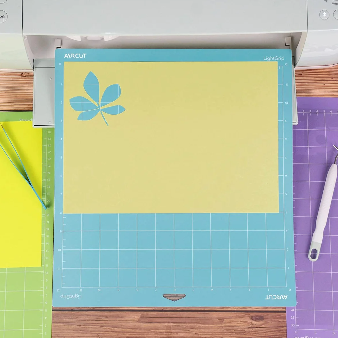 AIRCUT Alfombrilla de corte para Cricut Maker/Explore Air 2/Air/One (StandardGrip, LightGrip, StrongGrip), adhesivos para cortar acolchados accesorios de repuesto para Cricut