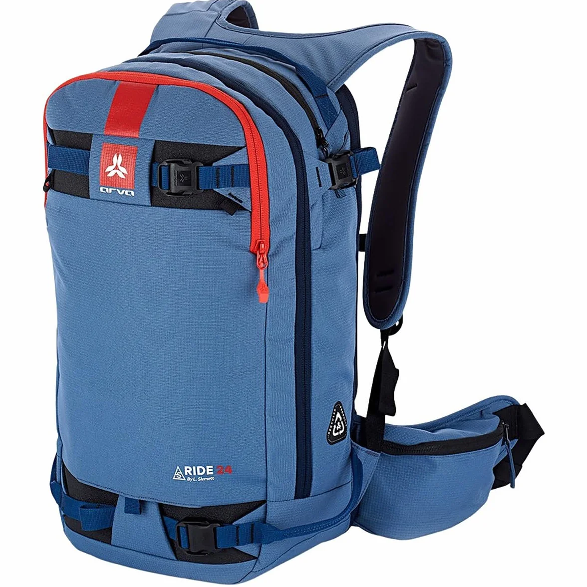 Arva Mochila freeride Ride 24, azul vaquero