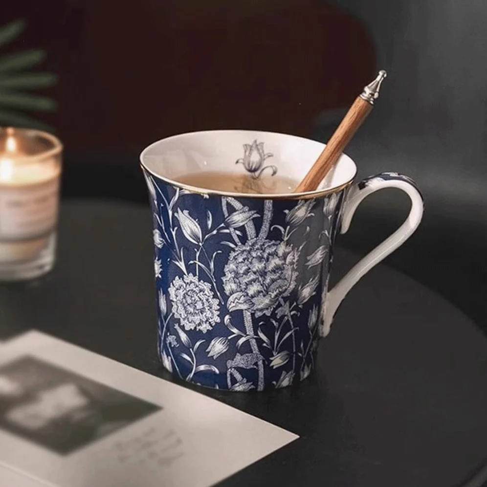 ENGENDER Tazas Cafe Taza De Cerámica For Beber Café Mug Cups(C)