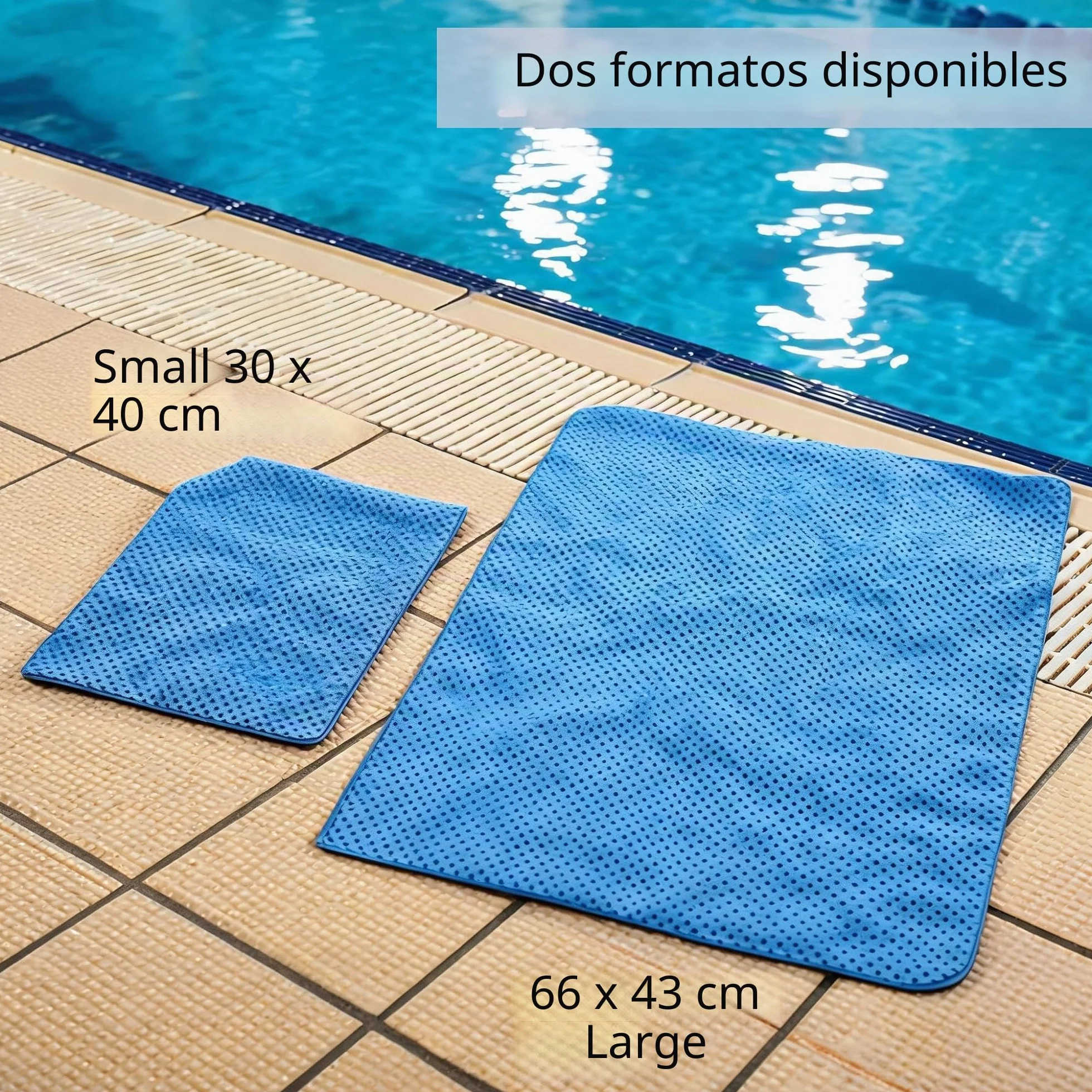 Toalla Super absorbente en PVA Natación Piscina
