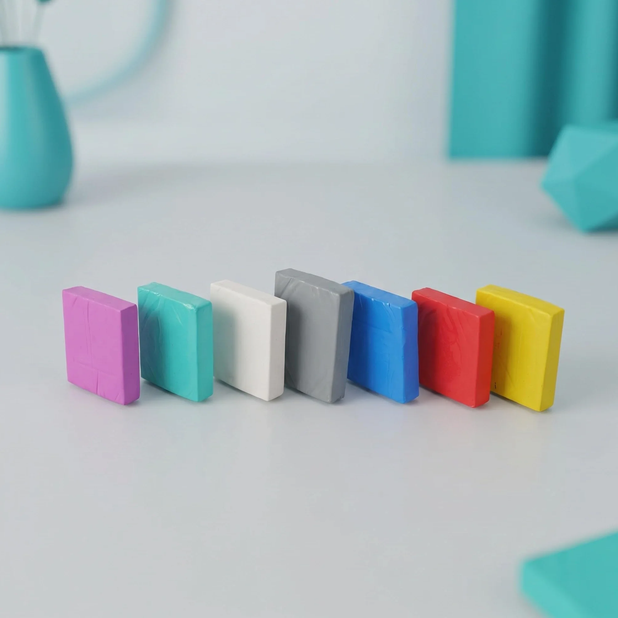 Operitacx 60 gomas de borrar maleables para artistas - Goma de borrar moldeable para dibujo - Para profesores, lápices de dibujo y estudiantes - Material escolar