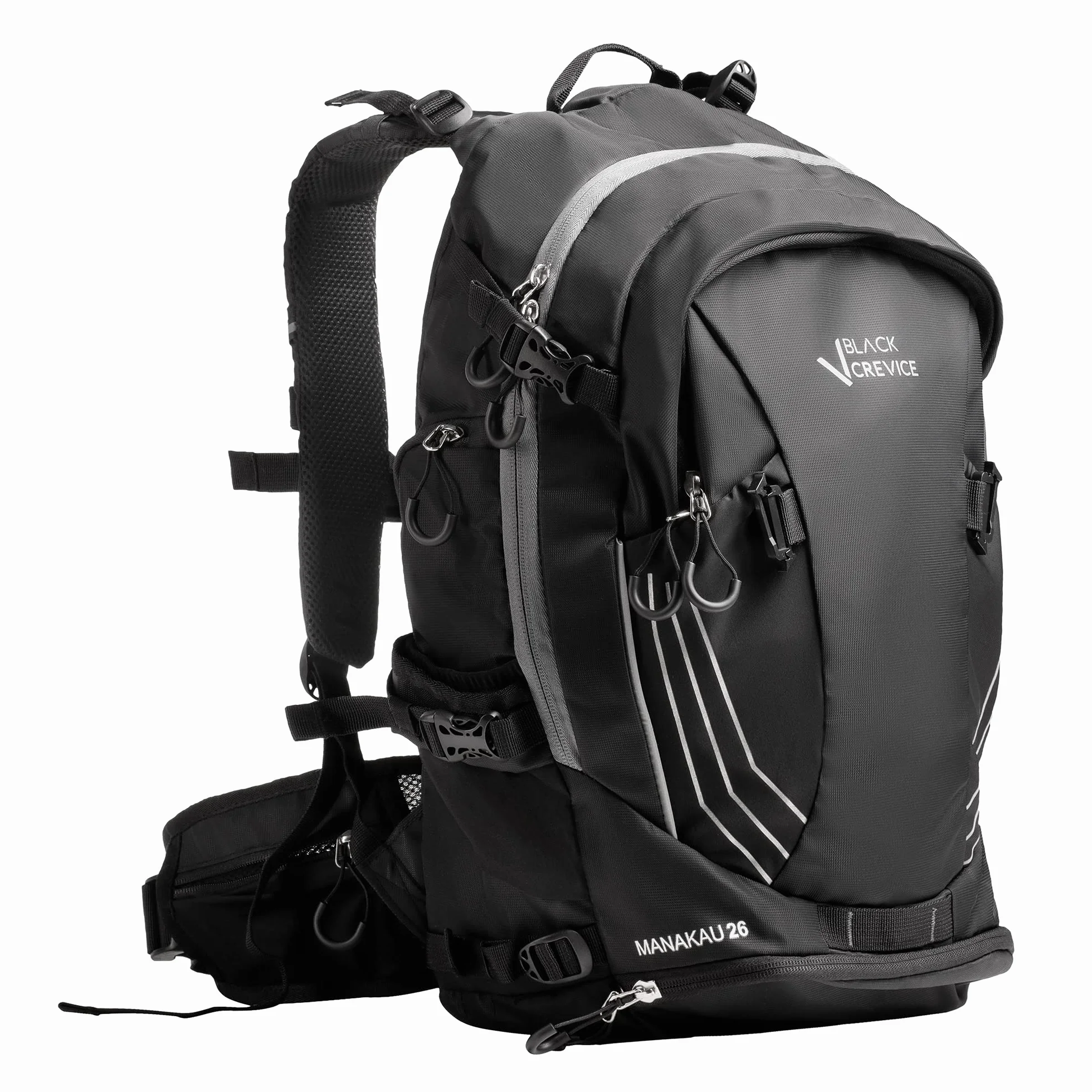 Black Crevice Manakau Mochila Unisex adulto