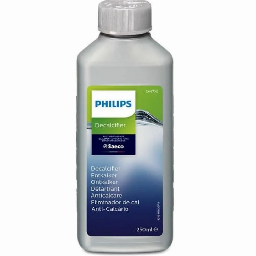 6 x desincrustante líquido Saeco CA6701/00 para elmáquinas totalmente automáticas (cafetera) 250 ml