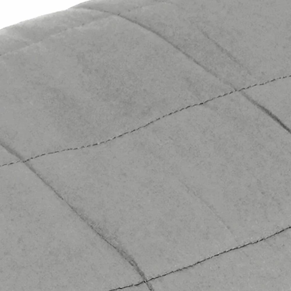 Homgoday Manta con Peso Tela Gris 122x183 cm 5 kg, Manta Ponderada Manta con Peso para aliviar el estrés, Manta Pesada para Adultos, Manta Sofa Invierno