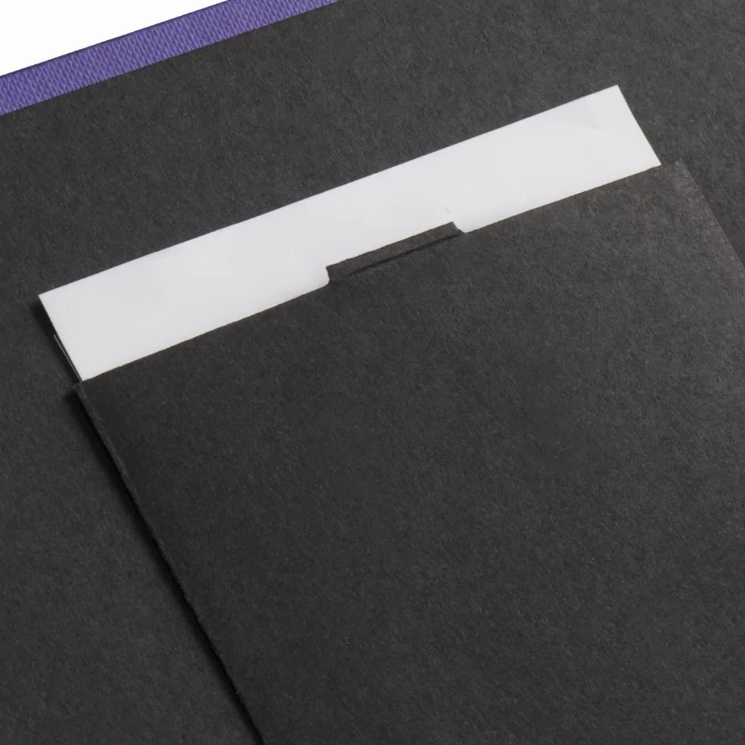 Hama | Álbum de Fotos con espiral para pegar y escribir (Álbum de fotografía de 10 x 15 cm, tamaño 24x17cm, con 50 hojas, papel cristal protector, fotos de 10x15 cm máximo 50 fotos) Color Negro