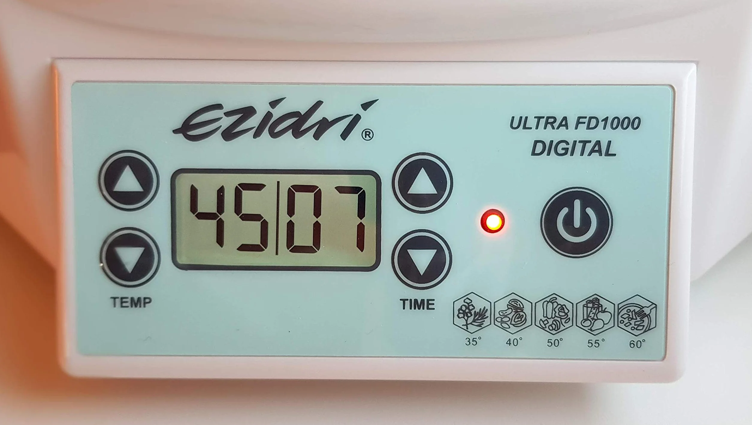FD1000 Ultra Digital - Secador de Alimentos Ampliable a 30 Bandejas, Secado a Granel, Temporizador Digital, Ajustes de Temperatura (30-70°C)