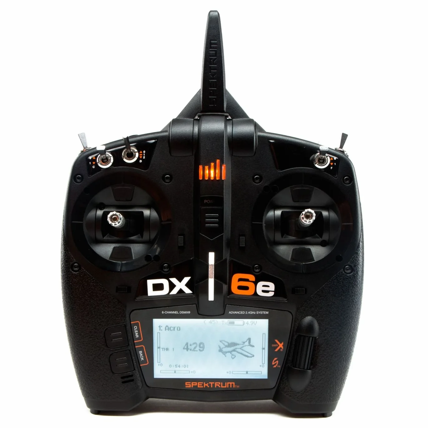 Spektrum DX6e Transmisor DSMX 6 Canales