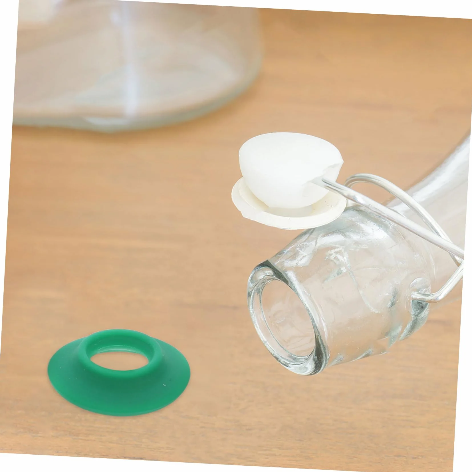 Genérico Juntas De Silicona Para Botellas De Vidrio Tapas Abatibles 12 Piezas Hermético De Goma Reemplazo Para Botellas De Agua Uso Doméstico Aire Libre Juego De Almohadillas