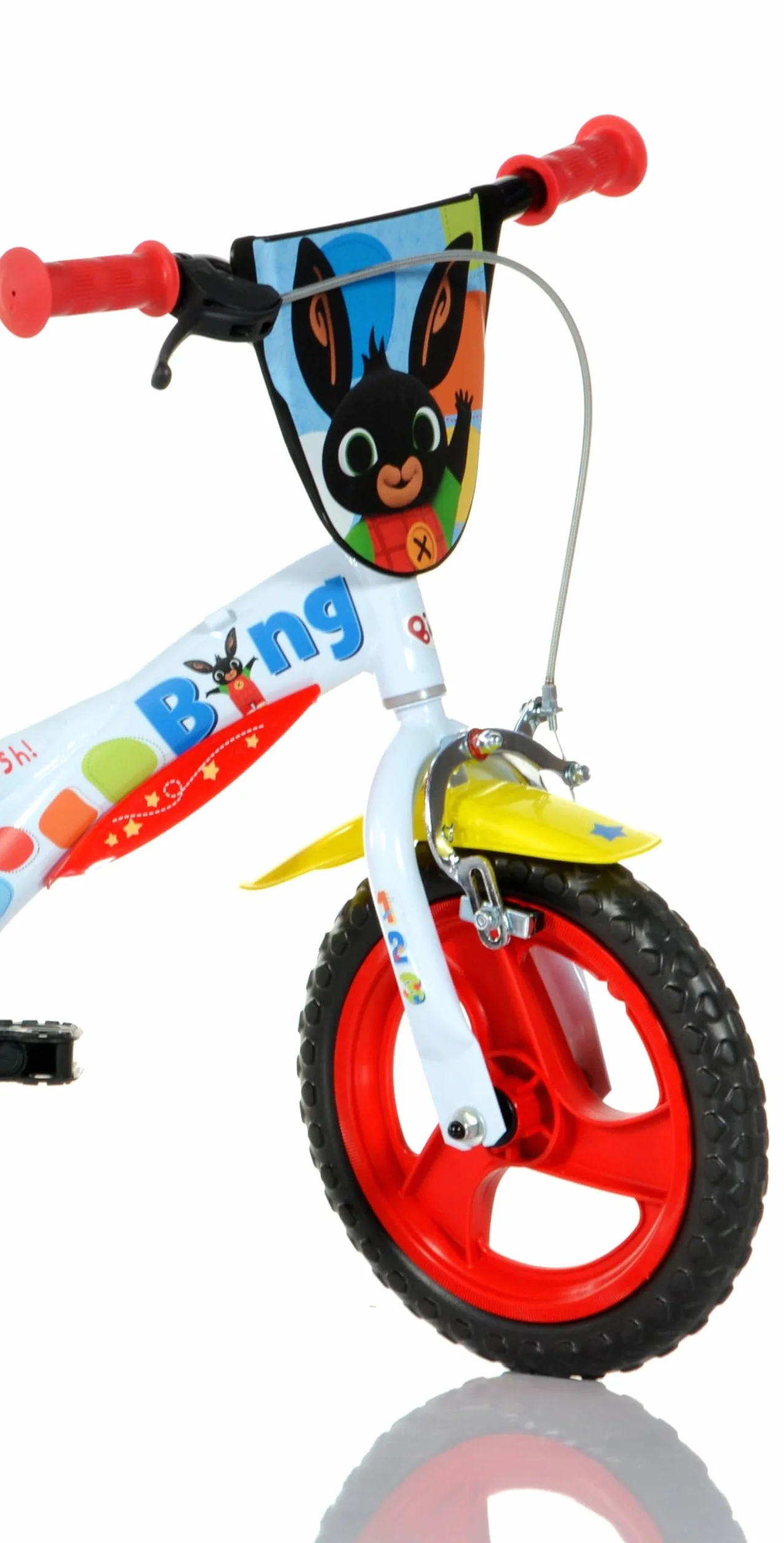 Dino Bikes Bicicleta Infantil Bing 12 Pulgadas para Niña y Niño 87-110 cm