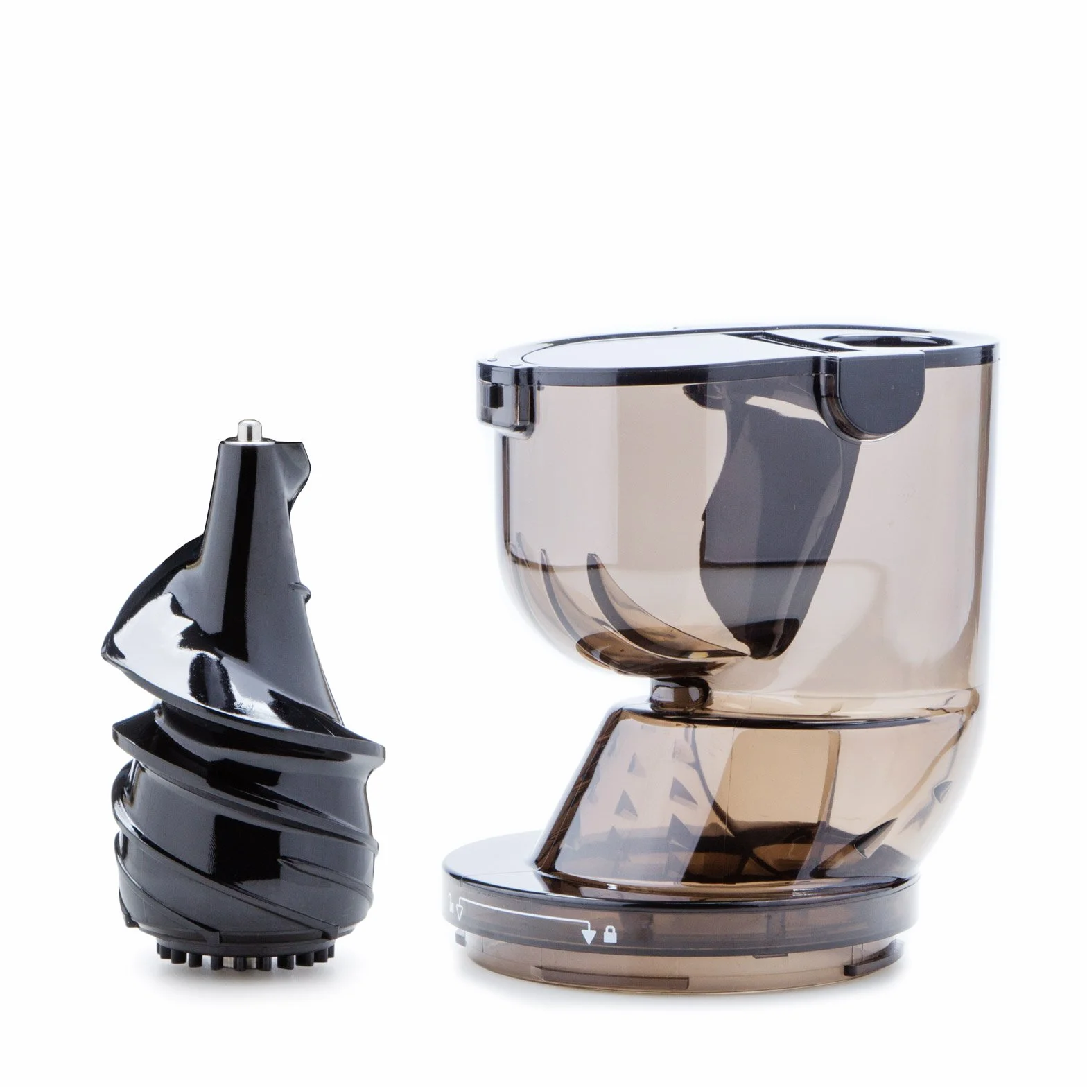 BioChef Atlas Whole Slow Juicer - extractor de zumos COLD PRESS, licuadora en frío ¡Exprime frutas enteras como manzanas, naranjas, zanahorias y remolachas, Negro
