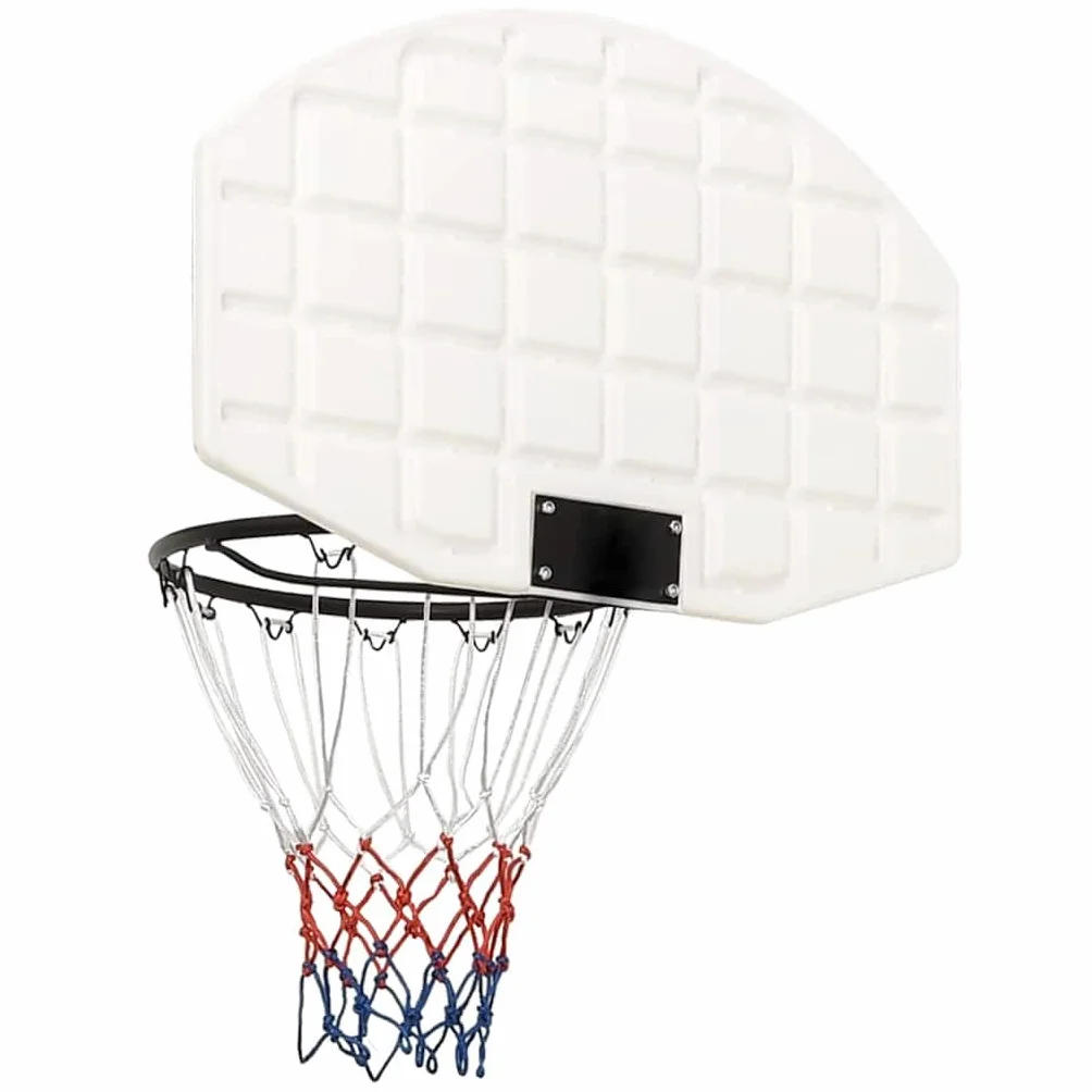 Tablero de Baloncesto Polietileno Blanco 71x45x2 cm