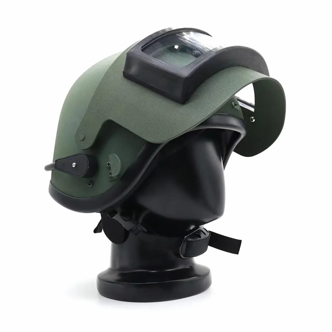 Casco táctico, K63 Altyn casco militar ruso Tacticalt con comunicación integrada Auriculares realistas CS casco para exteriores Paintball CS caza BBS juego