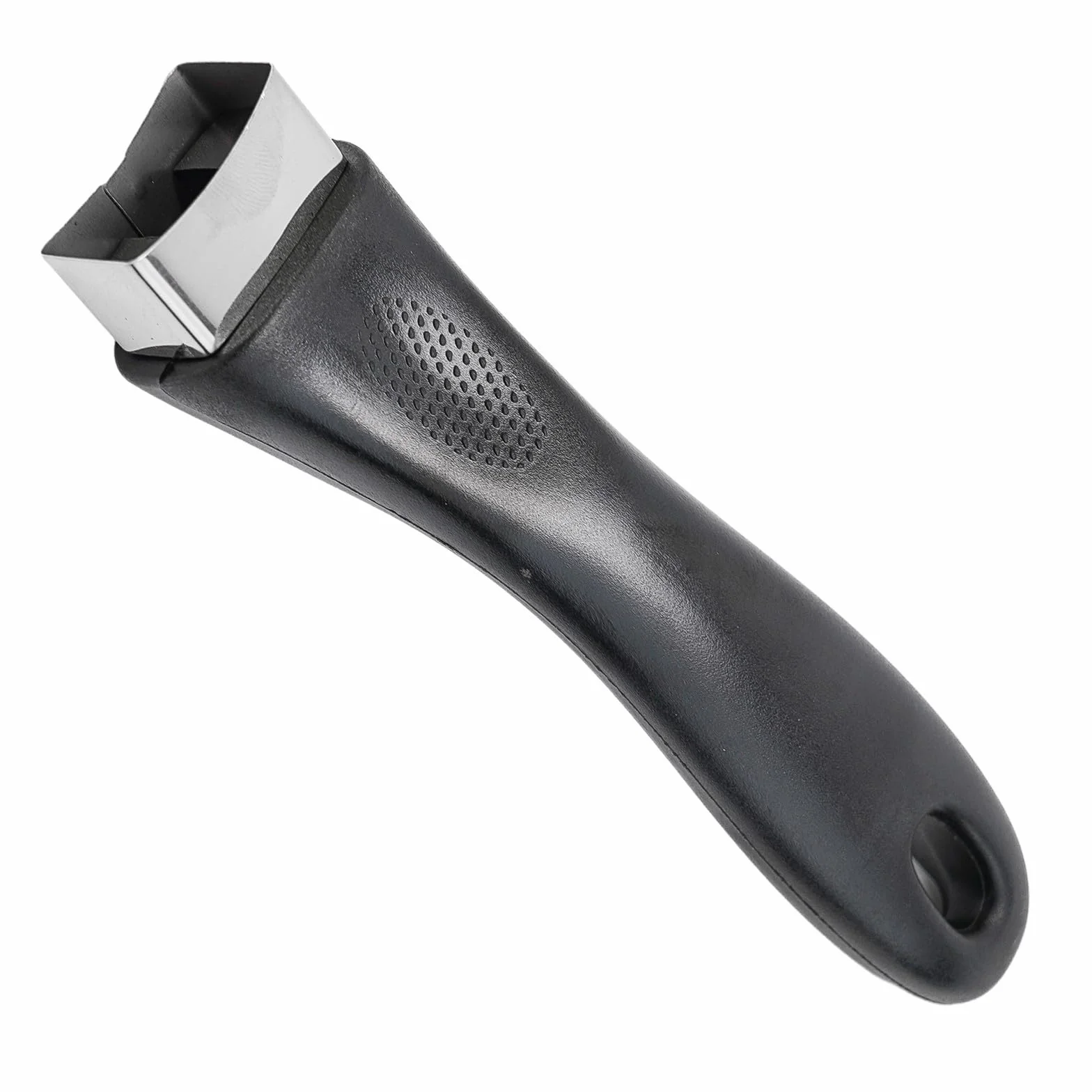 Mango de repuesto para ollas de baquelita para asas laterales en sartenes y cacerolas, hecho para uso en utensilios de cocina (negro)