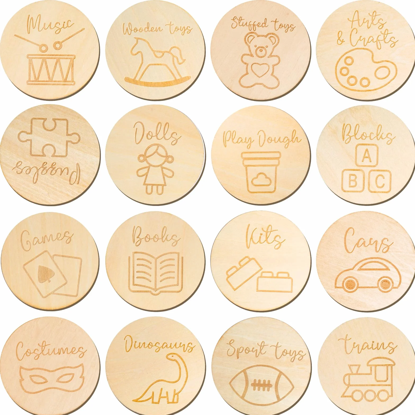 Trofast 16 placas de madera para cajas y estanterías, organizadores de juguetes y almacenamiento de ropa
