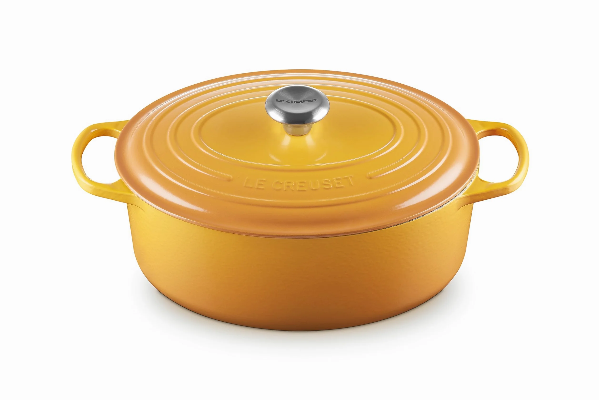 Le Creuset Cocotte oval de hierro fundido, 31 cm, 6, 3 L, Todas Las Fuentes de Calor Incluso inducción, Nectar, 21178316724430