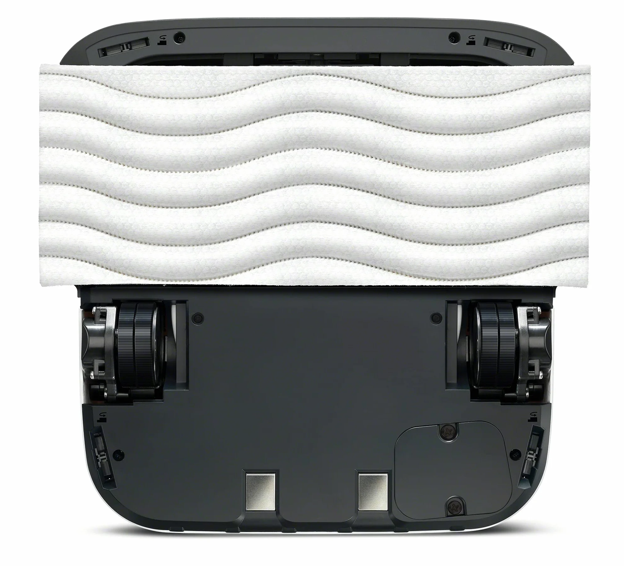 iRobot - Piezas auténticas - Paños para fregar en profundidad para Braava Serie m (7x) - Blanco - Desechables.