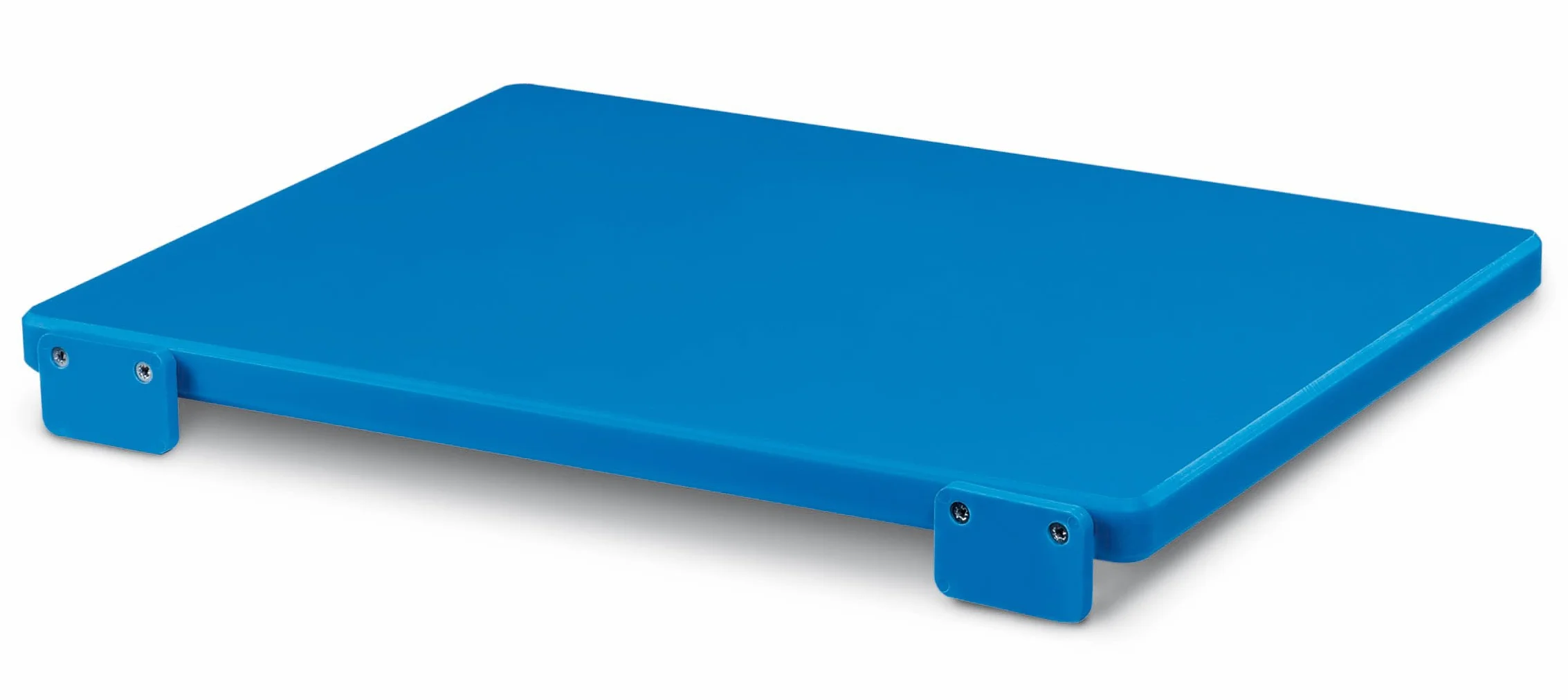 AUSONIA - 66409 TABLA DE CORTE DE POLIETILENO DE COCINA 50 X 30 X 2 COLOR AZUL CON POSIBILIDAD DE FIJACIÓN A PARED/MUEBLE