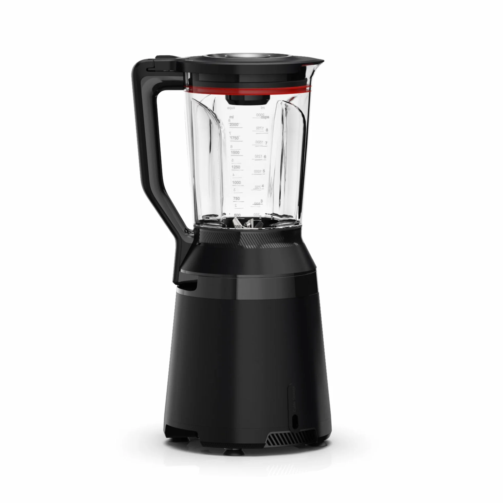 Bosch - Batidora de vaso VitaPower Serie 6, motor de 1800 vatios, velocidad del motor de hasta 45.000 rpm, 6 programas automáticos, jarra batidora Tritan, negro, MMB6652B